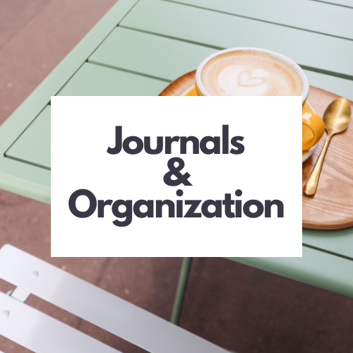 Journals & Organizers