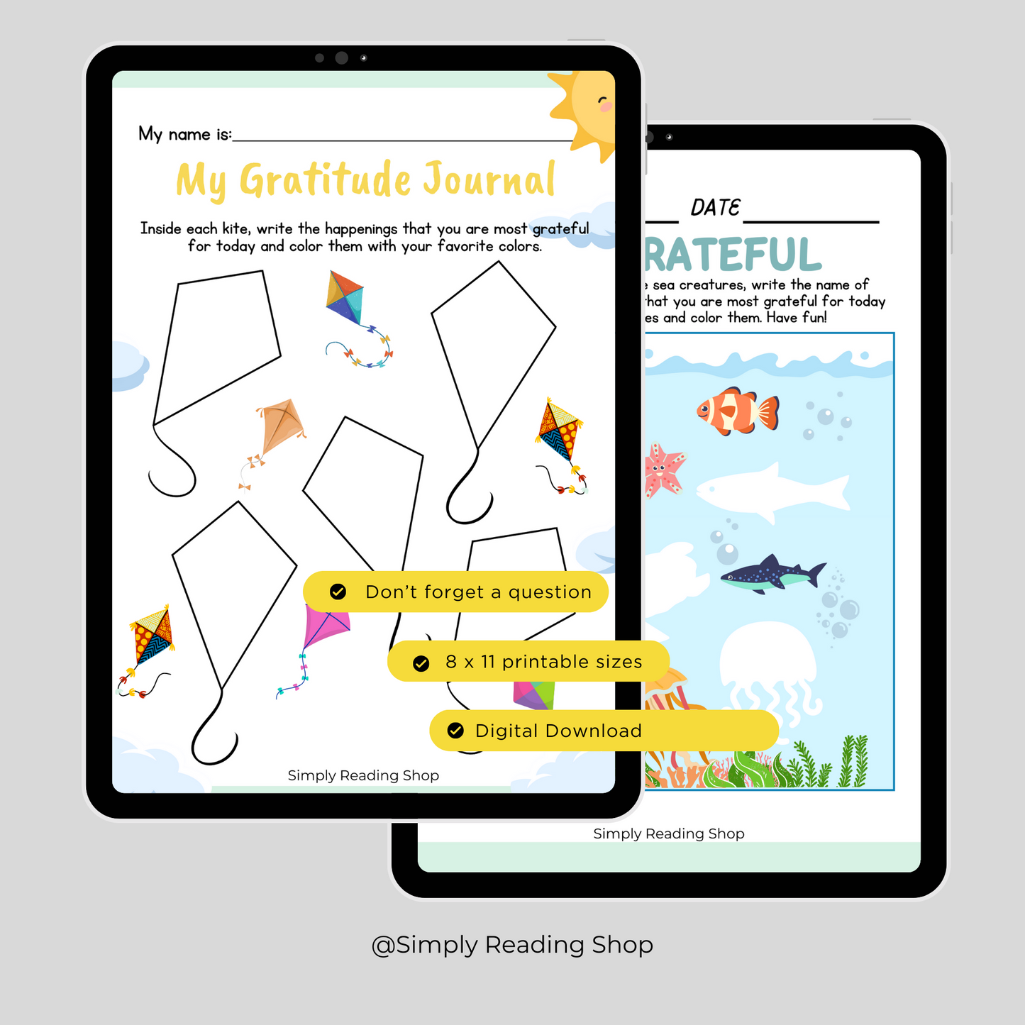 Springtime Gratitude Journal