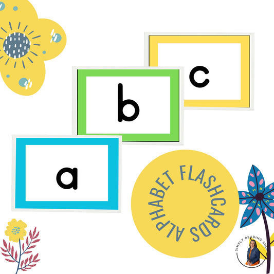 ABC Lowercase Flashcards,